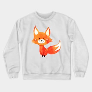 Fox body Watercolor Crewneck Sweatshirt